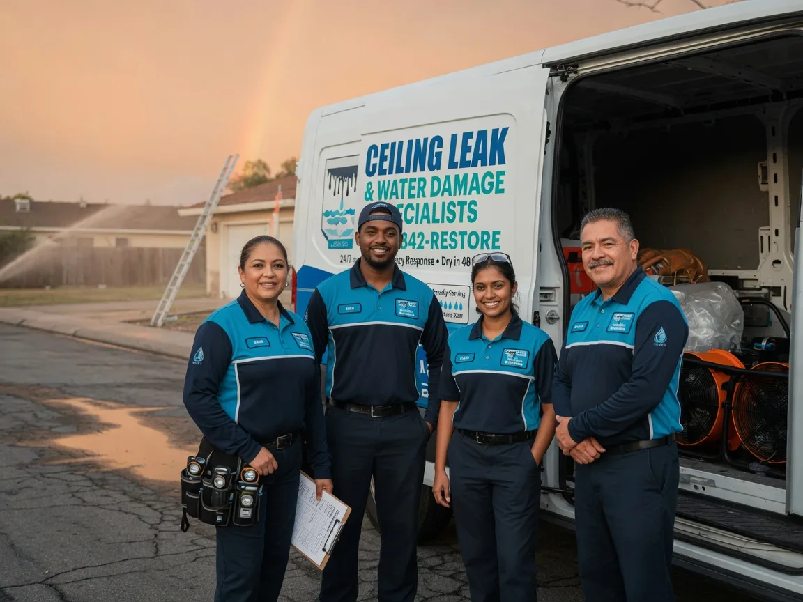 Ceiling Leak Cleanup company in Vauxhall, NJ